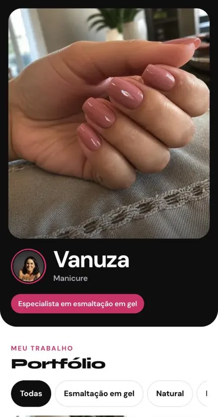 Página no estilo Glam